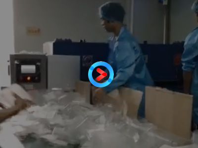 自动送料裁断机现场